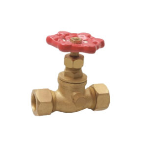 SUPASS Brass Globe Valve with Compression Ends