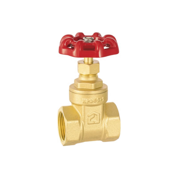 Brass gate valve (full bore)