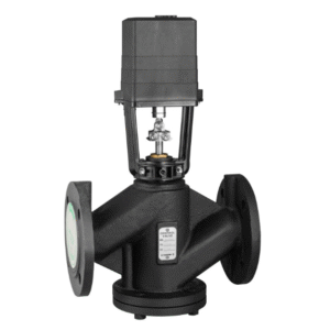SUPASS Cast iron electric two-way control valve