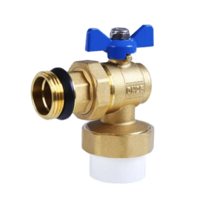 Supass High-Quality Brass Angle Stop Ball Valve with Butterfly Handle