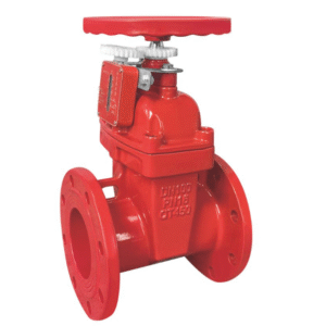SUPASS Cast iron fire soft seal gate valve (NON-RISING STEM signal)