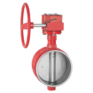 SUPASS Cast iron fire trench butterfly valve (turbine signal)