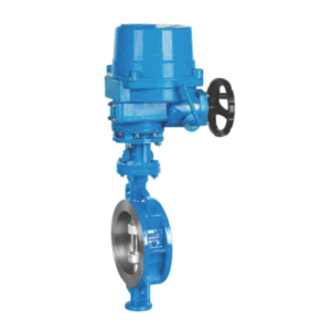 SUPASS Cast steel triple eccentric pinch butterfly valve (electric)